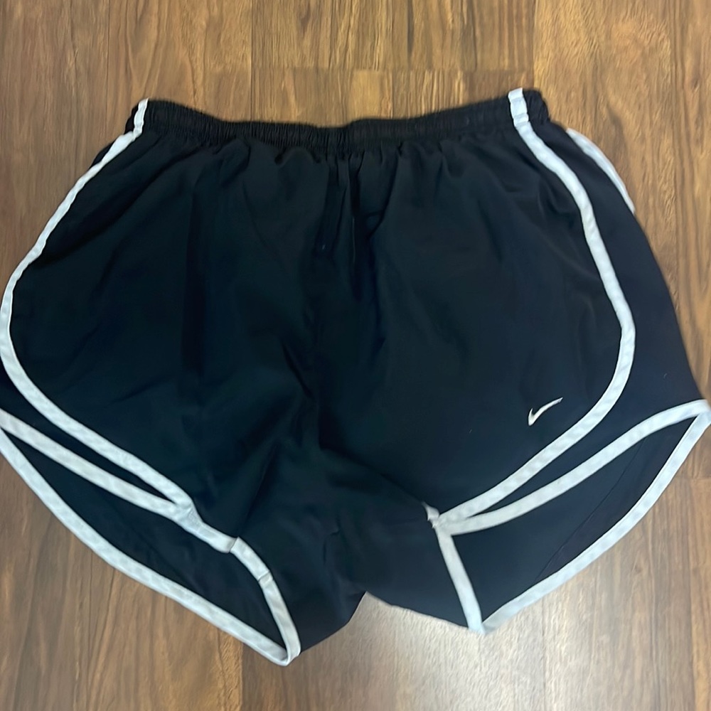 Black nike athletic shorts